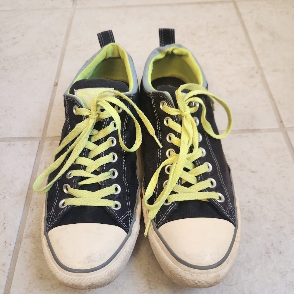 Converse Low Top Green Blue Mens Size 10 Womens‎ 12